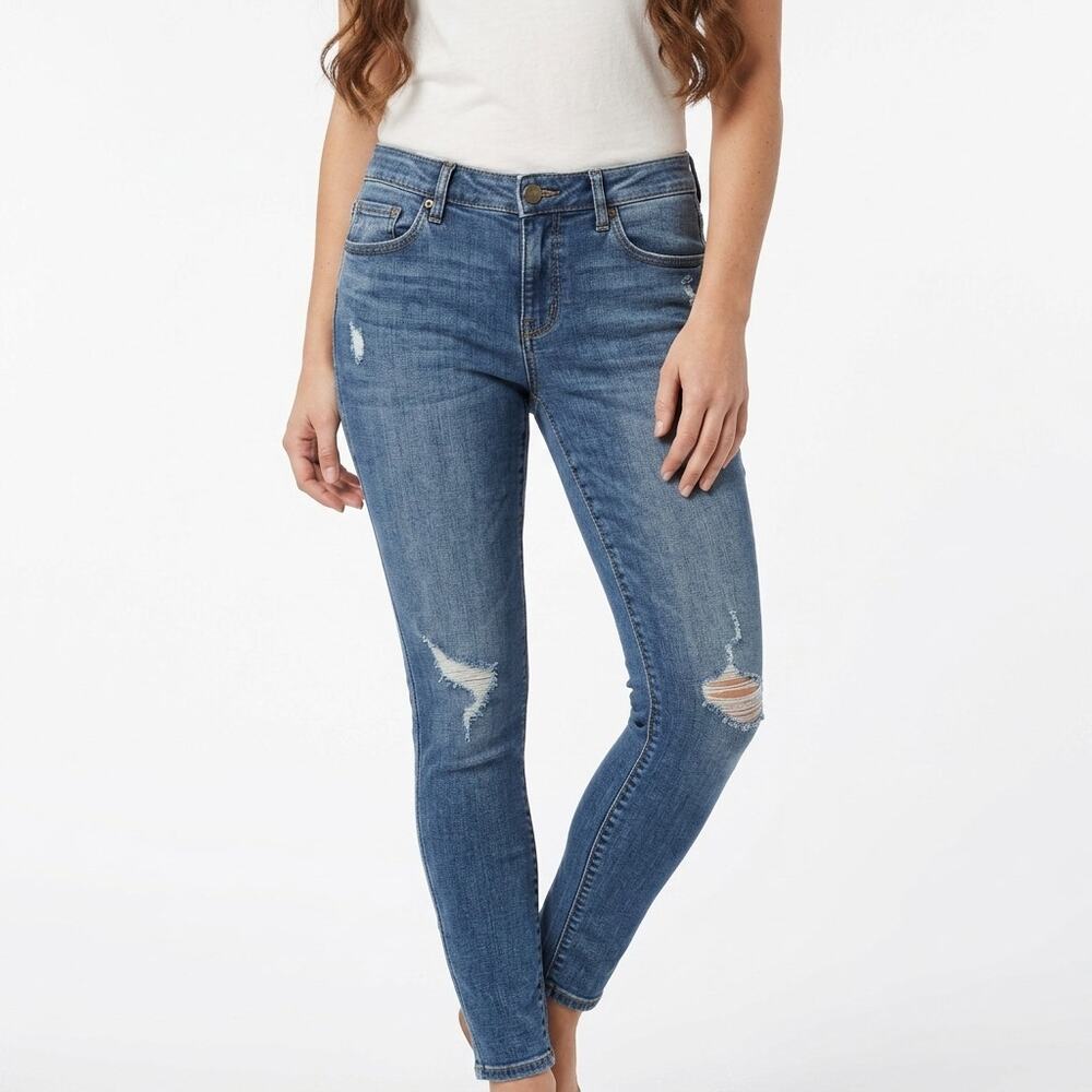 KUT from the Kloth Change Cotton Blend Skinny Stretch Jeans Women Size 4P
